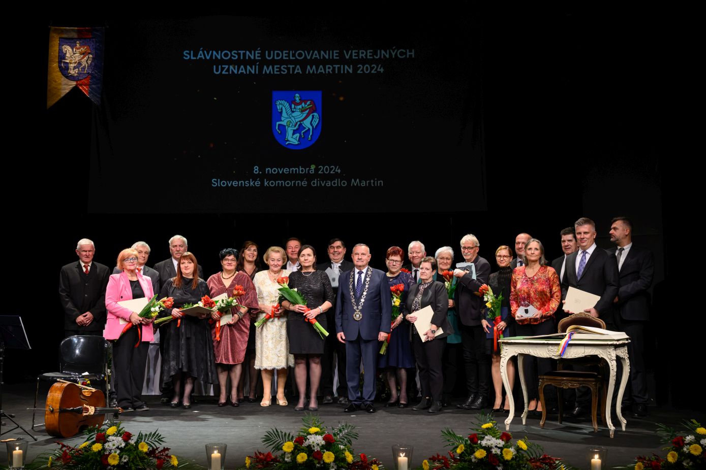 Mesto Martin udelilo ocenenia zástupcom UNM