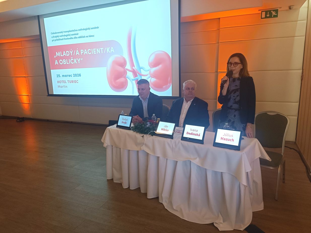 Odborné podujatia spojili odborníkov v oblasti nefrológie z celého Slovenska